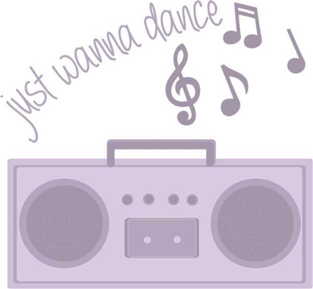 Picture of Wanna Dance SVG File