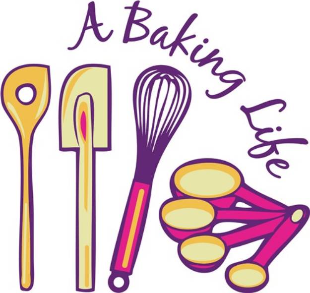 Picture of Baking Life SVG File
