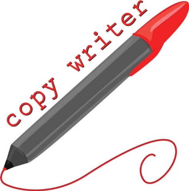 Picture of Copy Writer SVG File