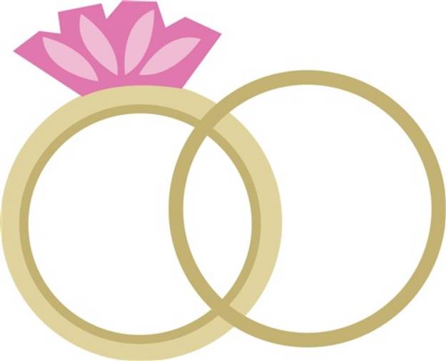 Picture of Wedding Rigns SVG File