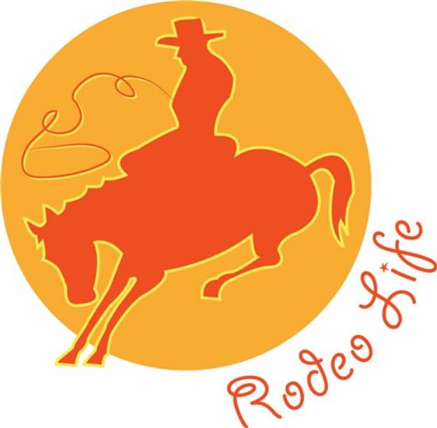 Picture of Rodeo Life SVG File