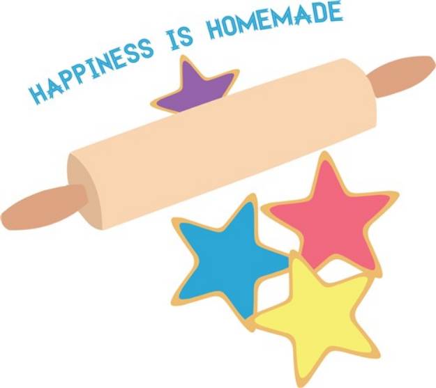 Picture of Happiness Homemade SVG File