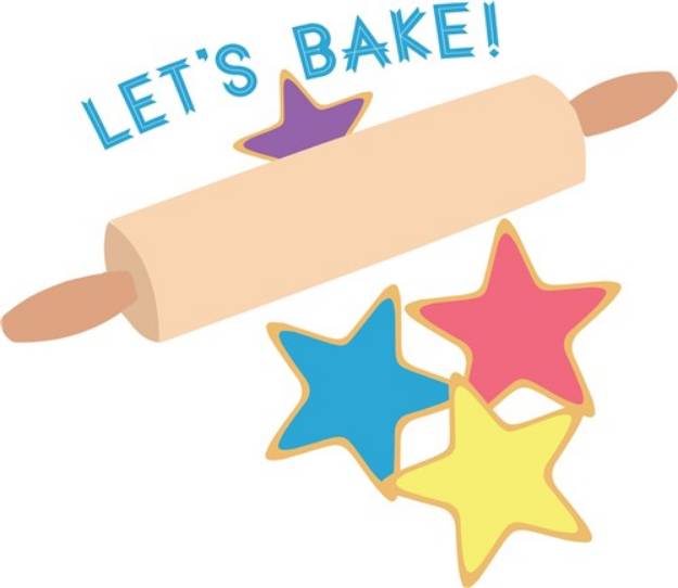 Picture of Lets Bake SVG File