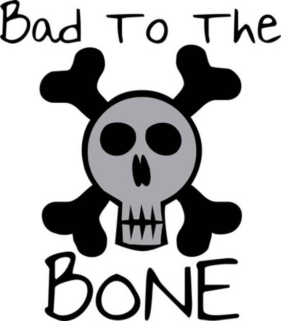 Picture of Bad Bone SVG File