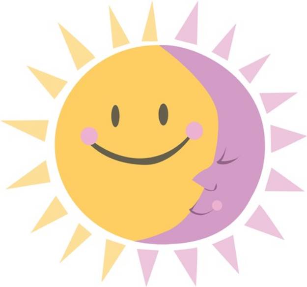 Picture of Sun & Moon SVG File