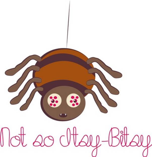 Picture of Itsy Bitsy SVG File