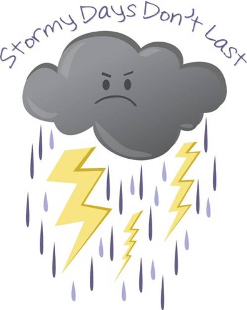 Picture of Stormy Days SVG File