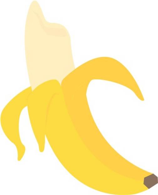 Picture of Banana Bite SVG File