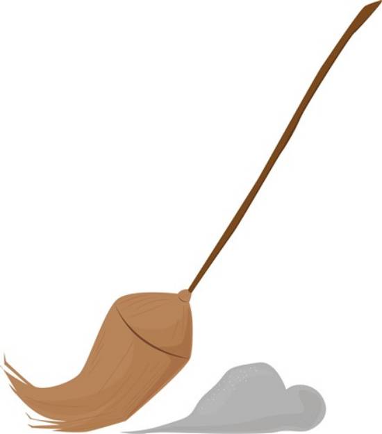 Picture of Broom Sweep SVG File