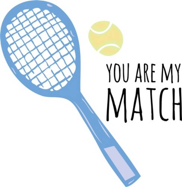 Picture of My Match SVG File