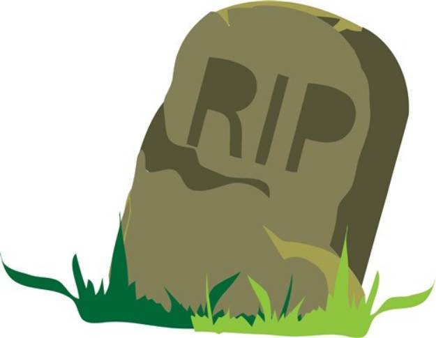 Picture of RIP Tombstone SVG File