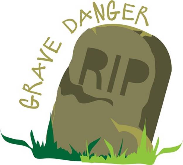 Picture of Grave Danger SVG File