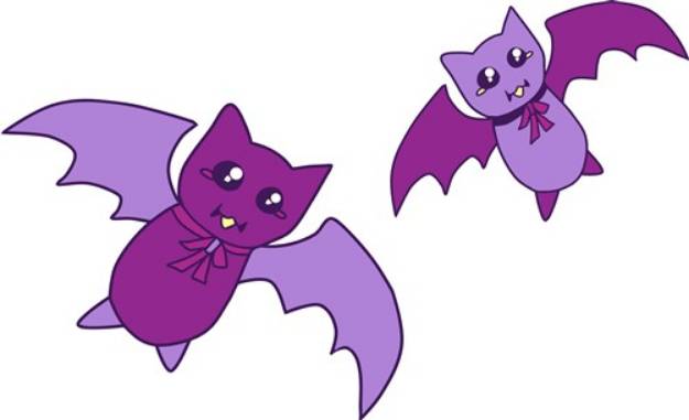 Picture of Vampire Bats SVG File