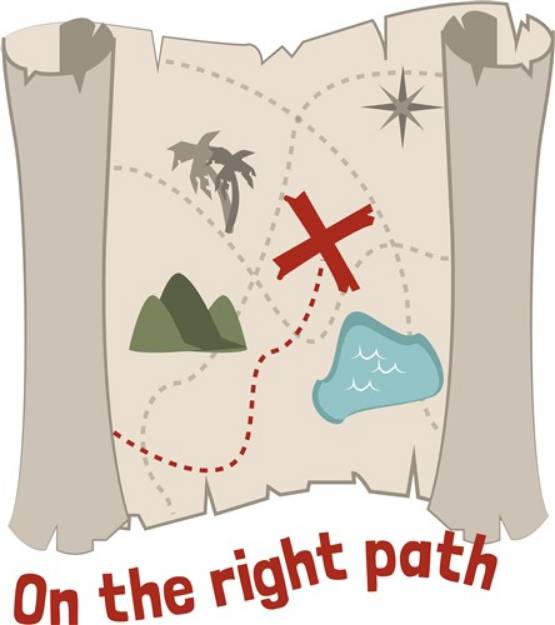 Picture of Right Path SVG File