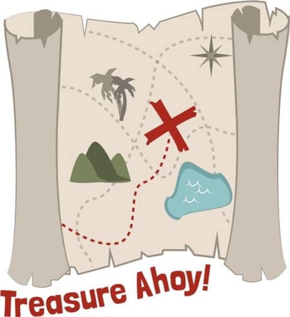 Picture of Treasure Ahoy SVG File