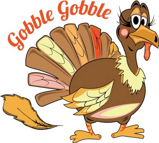 Picture of Gobble Gobble SVG File