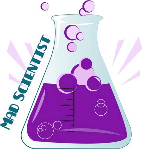 Picture of Mad Scientist SVG File