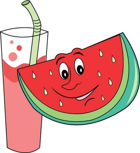 Picture of Wtermelon & Drink SVG File