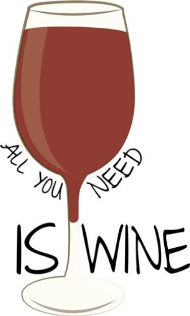 Picture of Need Wine SVG File