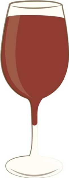Picture of Wine Glass SVG File
