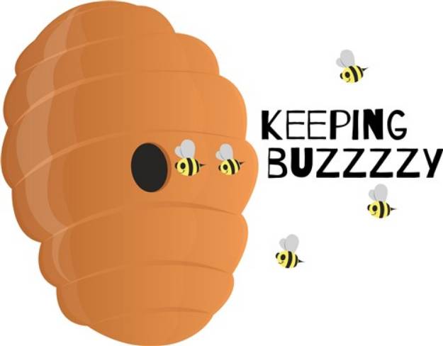 Picture of Keeping Buzzy SVG File