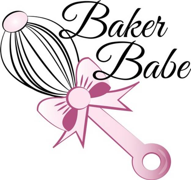 Picture of Baker Babe SVG File