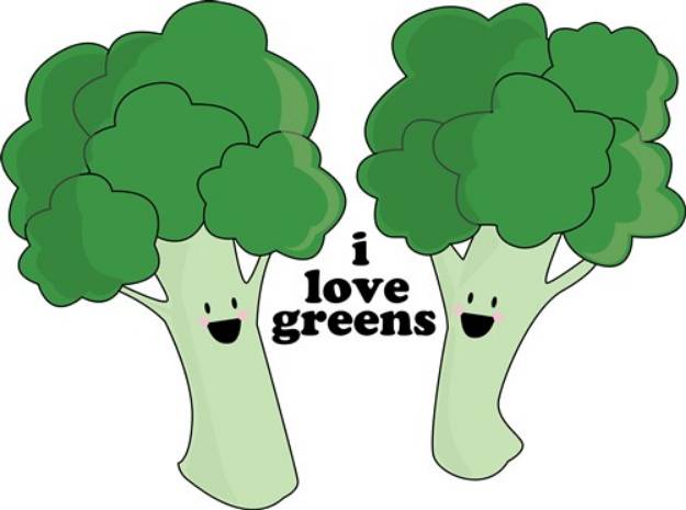 Picture of Love Greens SVG File