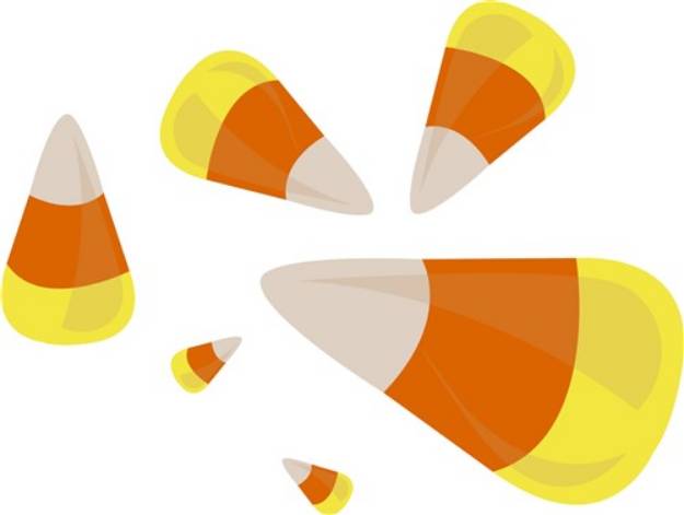 Picture of Candy Corn SVG File