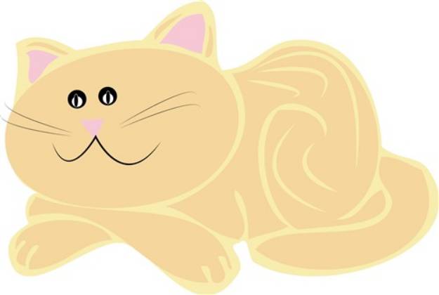 Picture of Cute Cat SVG File