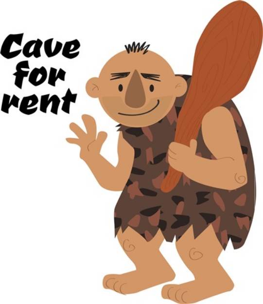 Picture of Cave For Rent SVG File