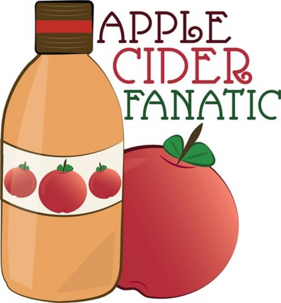 Picture of Cider Fanatic SVG File