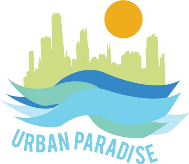 Picture of Urban Paradise SVG File