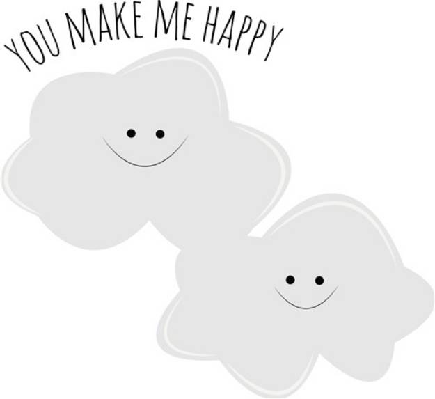 Picture of Make Me Happy SVG File