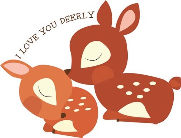 Picture of Hello Deer SVG File