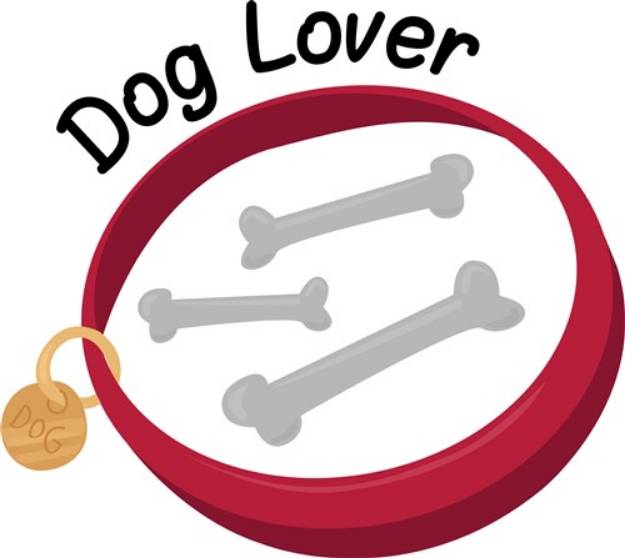 Picture of Dog Lover SVG File