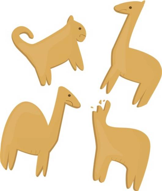 Picture of Animal Crackers SVG File