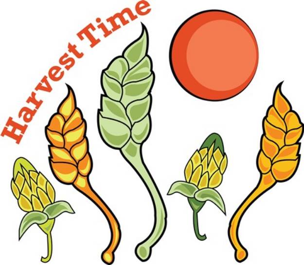 Picture of Harvest TIme SVG File