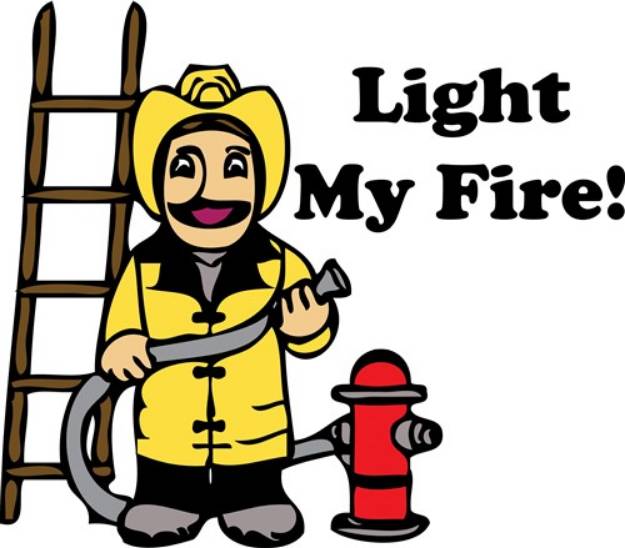 Picture of Light My Fire SVG File
