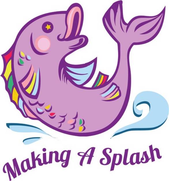 Picture of Making A Splash SVG File