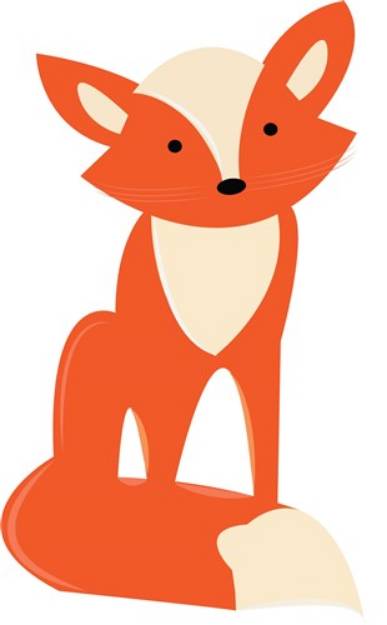 Picture of Red Fox SVG File