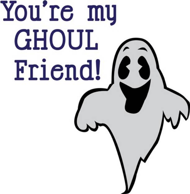 Picture of Ghoul Friend SVG File