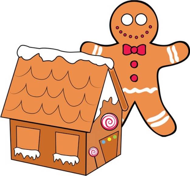 Picture of Gingerbread SVG File