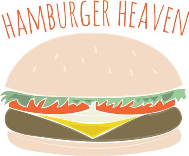 Picture of Hamburger Heaven SVG File
