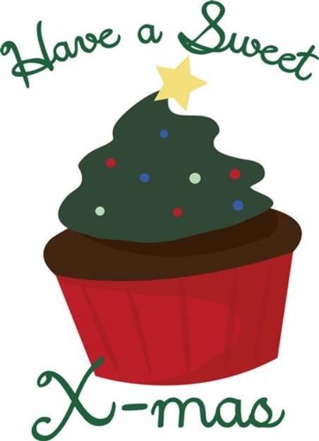 Picture of A Sweet X-mas SVG File