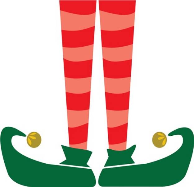 Picture of Elf Legs SVG File