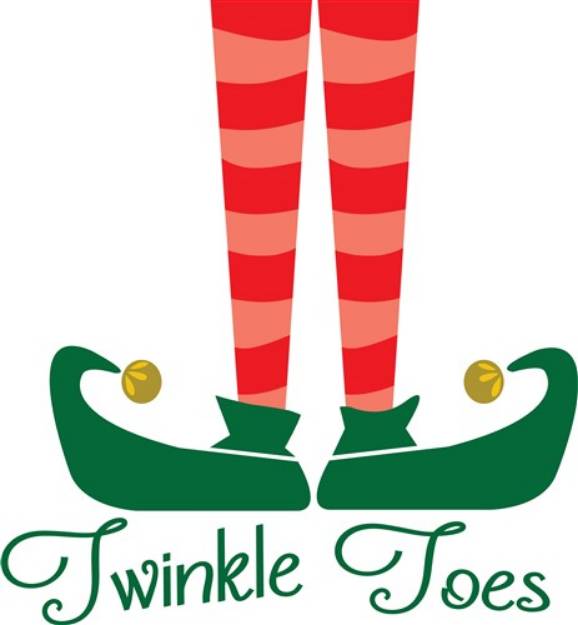 Picture of Twinkle Toes SVG File