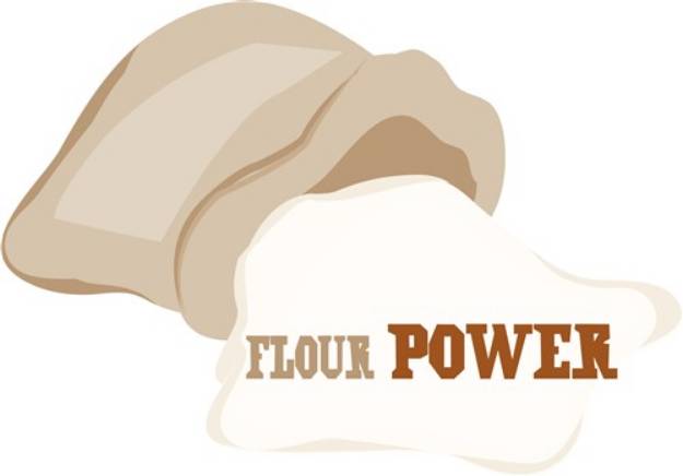 Picture of Flour Power SVG File