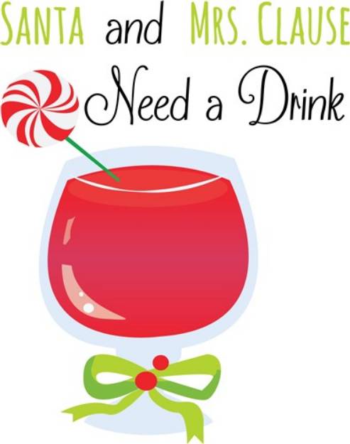 Picture of Need A Drink SVG File