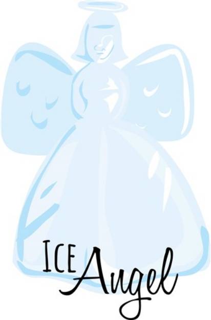 Picture of Ice Angel SVG File