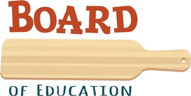 Picture of Board Of Education SVG File